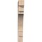 Ekena Millwork Merced Block Smooth Bracket, Douglas Fir, 5 1/2"W x 32"D x 44"H BKT06X32X44MRC05SDF - alternate 3